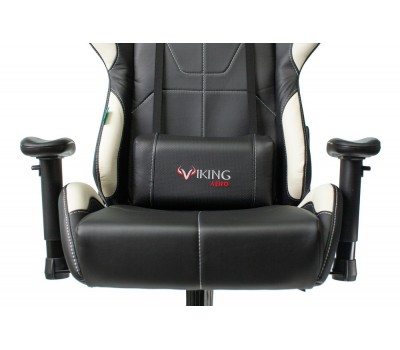 Кресло игровое Zombie VIKING 5 AERO черный/белый эко.кожа с подголов. крестовина пластик