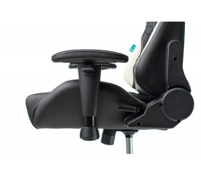 Кресло игровое Zombie VIKING 5 AERO черный/белый эко.кожа с подголов. крестовина пластик