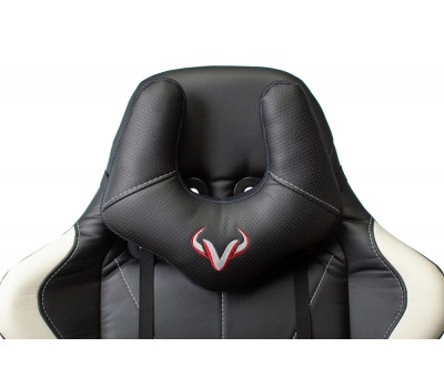 Кресло игровое Zombie VIKING 5 AERO черный/белый эко.кожа с подголов. крестовина пластик