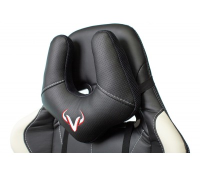 Кресло игровое Zombie VIKING 5 AERO черный/белый эко.кожа с подголов. крестовина пластик