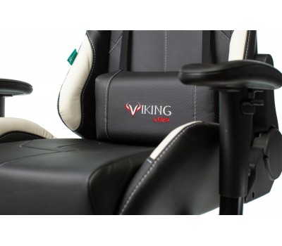 Кресло игровое Zombie VIKING 5 AERO черный/белый эко.кожа с подголов. крестовина пластик
