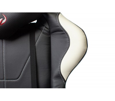 Кресло игровое Zombie VIKING 5 AERO черный/белый эко.кожа с подголов. крестовина пластик