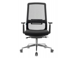 Кресло руководителя Бюрократ MC-915 черный TW-01 26-B01 сетка/ткань крестовина алюминий-foto2