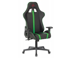 Кресло игровое Zombie A4 черный/зеленый эко.кожа с подголов. крестовина пластик-foto11