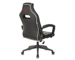 Кресло игровое Zombie A3 черный/белый эко.кожа крестовина пластик-foto4