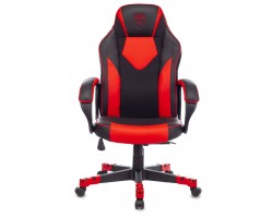 Кресло игровое Zombie GAME 17 черный/красный текстиль/эко.кожа крестовина пластик-foto2