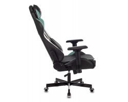 Кресло игровое Zombie VIKING TANK черный/серый/белый эко.кожа с подголов. крестовина металл-foto5