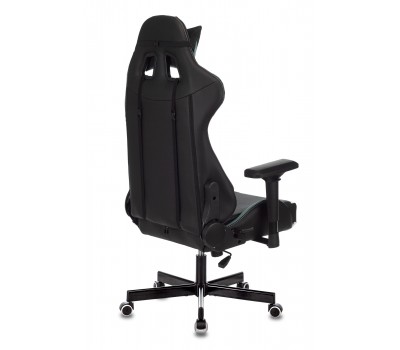 Кресло игровое Zombie VIKING TANK черный/серый/белый эко.кожа с подголов. крестовина металл