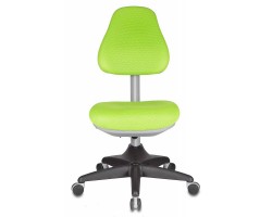 Кресло детское Бюрократ KD-2 салатовый TW-18 крестовина пластик-foto2