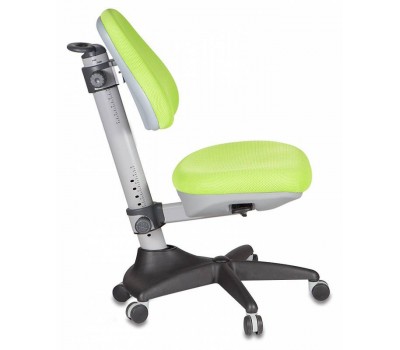 Кресло детское Бюрократ KD-2 салатовый TW-18 крестовина пластик