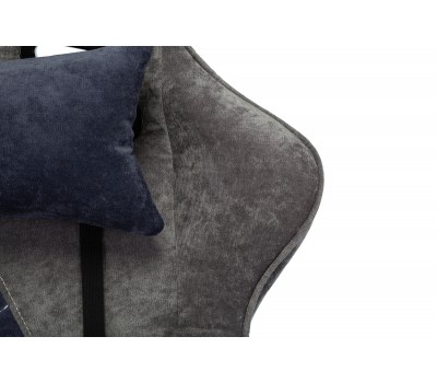 Кресло игровое Zombie VIKING X Fabric серый/темно-синий с подголов. крестовина пластик Кресло игровое Zombie VIKING X Fabric серый/темно-синий с подголов. крестовина пластик