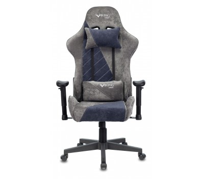 Кресло игровое Zombie VIKING X Fabric серый/темно-синий с подголов. крестовина пластик Кресло игровое Zombie VIKING X Fabric серый/темно-синий с подголов. крестовина пластик