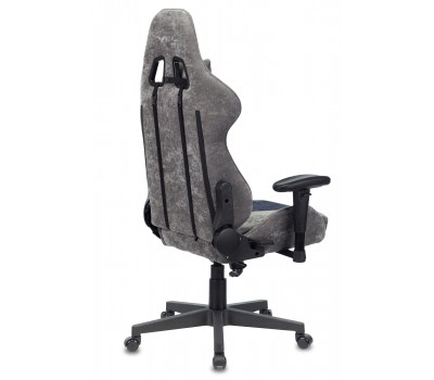 Кресло игровое Zombie VIKING X Fabric серый/темно-синий с подголов. крестовина пластик Кресло игровое Zombie VIKING X Fabric серый/темно-синий с подголов. крестовина пластик