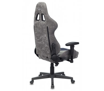 Кресло игровое Zombie VIKING X Fabric серый/темно-синий с подголов. крестовина пластик Кресло игровое Zombie VIKING X Fabric серый/темно-синий с подголов. крестовина пластик