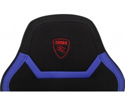 Кресло игровое Zombie 10 черный/синий текстиль/эко.кожа крестовина пластик-foto5