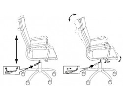 Кресло руководителя Бюрократ CH-993MB черный эко.кожа крестовина металл хром-foto5