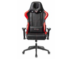 Кресло игровое Zombie VIKING 5 AERO черный/красный эко.кожа с подголов. крестовина пластик-foto2
