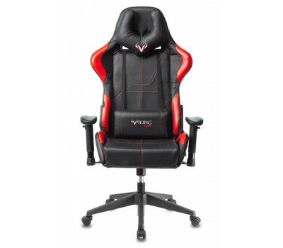 Кресло игровое Zombie VIKING 5 AERO черный/красный эко.кожа с подголов. крестовина пластик