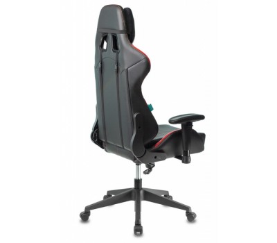 Кресло игровое Zombie VIKING 5 AERO черный/красный эко.кожа с подголов. крестовина пластик