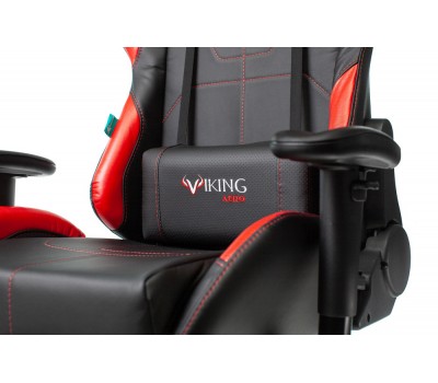 Кресло игровое Zombie VIKING 5 AERO черный/красный эко.кожа с подголов. крестовина пластик