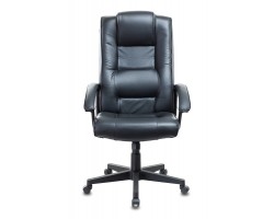 Кресло руководителя Бюрократ T-9906N черный кожа крестовина пластик-foto2