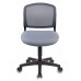 Кресло Бюрократ CH-296NX темно-серый сиденье серый 15-48 сетка/ткань крестовина пластик