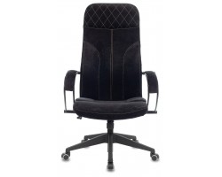 Кресло руководителя Бюрократ CH-608Fabric черный Light-20 крестовина пластик-foto2