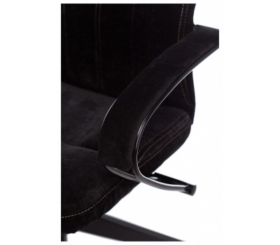 Кресло руководителя Бюрократ CH-608Fabric черный Light-20 крестовина пластик