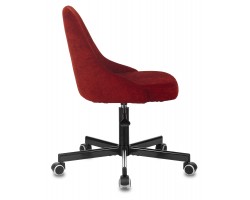Кресло Бюрократ CH-340M бордовый Velvet 09 крестовина металл-foto3