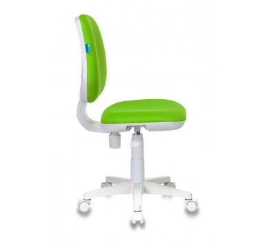 Кресло детское Бюрократ CH-W213 салатовый TW-18 крестовина пластик пластик белый