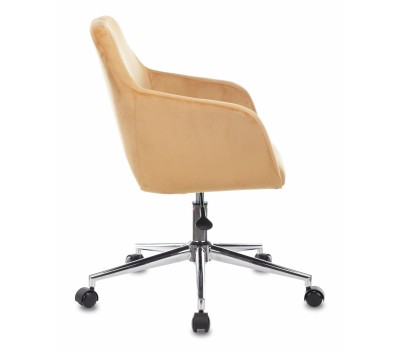 Кресло Бюрократ CH-380SL янтарный Italia 9 крестовина металл хром