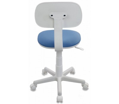 Кресло детское Бюрократ CH-W201NX голубой 26-24 крестовина пластик пластик белый