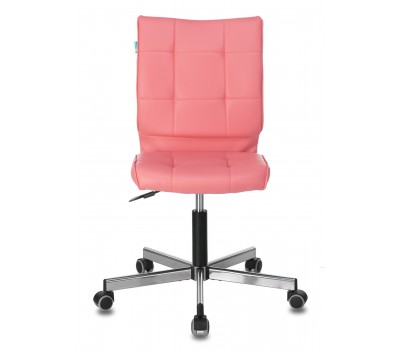 Кресло Бюрократ CH-330M розовый Lincoln 205 эко.кожа крестовина металл хром