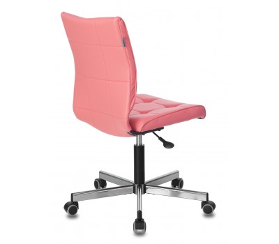 Кресло Бюрократ CH-330M розовый Lincoln 205 эко.кожа крестовина металл хром