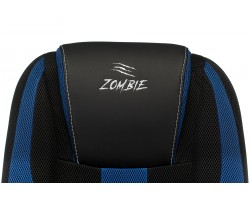 Кресло игровое Zombie 9 черный/синий текстиль/эко.кожа крестовина пластик-foto7