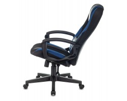 Кресло игровое Zombie 9 черный/синий текстиль/эко.кожа крестовина пластик-foto5