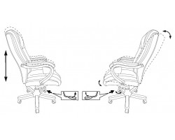 Кресло руководителя Бюрократ T-9926WALNUT черный кожа крестовина металл/дерево-foto7
