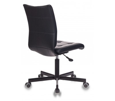Кресло Бюрократ CH-330M черный Leather Black эко.кожа крестовина металл черный