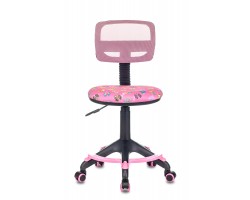 Кресло детское Бюрократ CH-299-F розовый сланцы сетка/ткань крестовина пластик подст.для ног-foto2