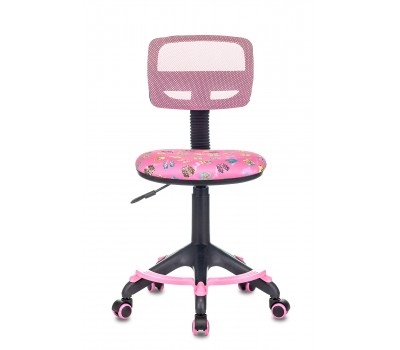 Кресло детское Бюрократ CH-299-F розовый сланцы сетка/ткань крестовина пластик подст.для ног