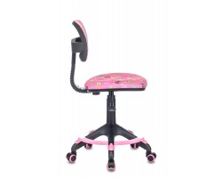 Кресло детское Бюрократ CH-299-F розовый сланцы сетка/ткань крестовина пластик подст.для ног-foto3