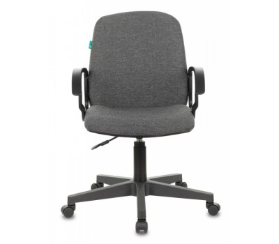 Кресло Бюрократ CH-808-LOW серый 3C1 низк.спин. крестовина пластик