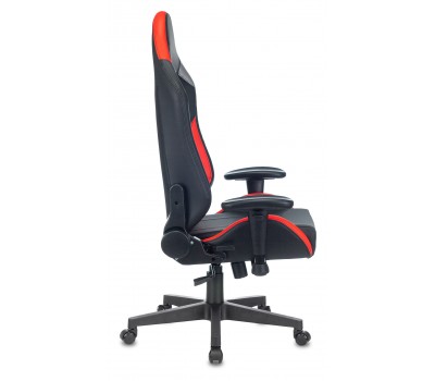 Кресло игровое Zombie HERO BATTLEZONE PRO черный/красный эко.кожа с подголов. крестовина пластик