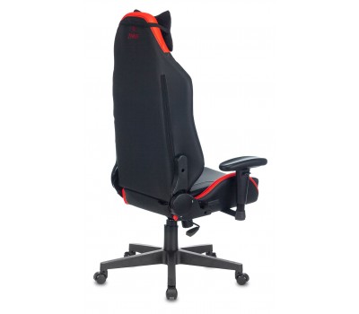 Кресло игровое Zombie HERO BATTLEZONE PRO черный/красный эко.кожа с подголов. крестовина пластик