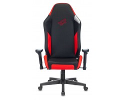 Кресло игровое Zombie HERO BATTLEZONE PRO черный/красный эко.кожа с подголов. крестовина пластик-foto11