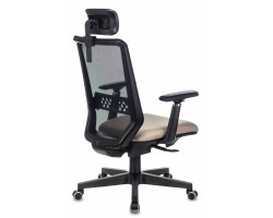 Кресло руководителя Бюрократ EXPERT черный TW-01 сиденье бежевый 38-402 сетка/ткань с подголов. крестовина пластик-foto4