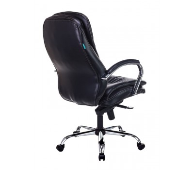 Кресло руководителя Бюрократ T-9950 черный эко.кожа крестовина металл хром