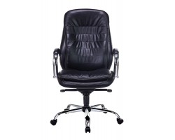 Кресло руководителя Бюрократ T-9950 черный эко.кожа крестовина металл хром-foto2