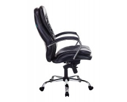 Кресло руководителя Бюрократ T-9950 черный эко.кожа крестовина металл хром-foto3