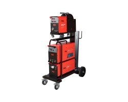 FUBAG Сварочный полуавтомат INMIG 500T DW SYN + DRIVE INMIG DW + Шланг пакет 5м + горелка FB 500 3m + блок жидкостного охлаждения Cool 70 + тележка
